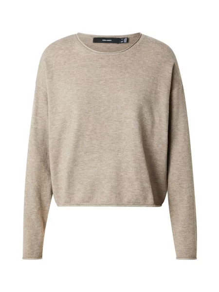 VERO MODA Pulover VMEXCITING închis bej