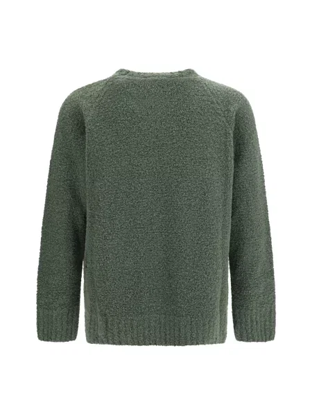 Sweter Laneus wełniany zielony
