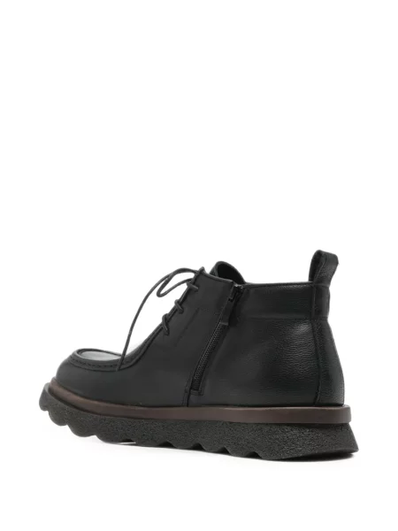 Desert boots Sergio Moretti Firenze με κορδόνια με δαντέλα μαύρο