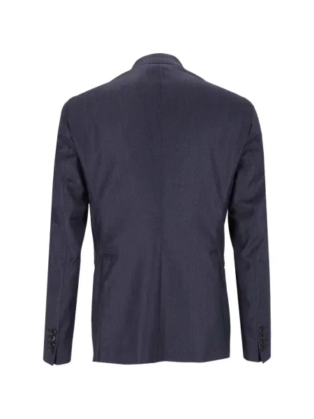 Costum Emporio Armani cu două rânduri de nasturi albastru