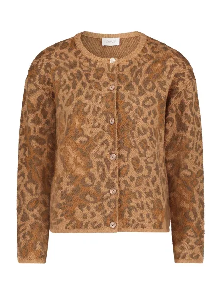 Cartoon Pletena jopa kamela brokat rjava