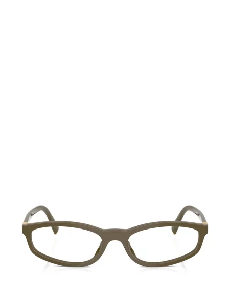 Ochelari de soare rotunzi Miu Miu Eyewear verde