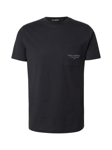 Karl Lagerfeld Tricou / bleumarin albastru