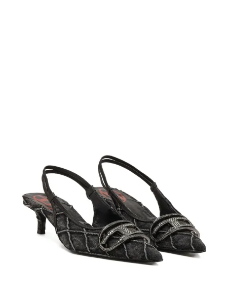Pantofi cu toc Diesel negru