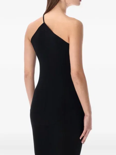 Top Rick Owens cu un umăr gol negru
