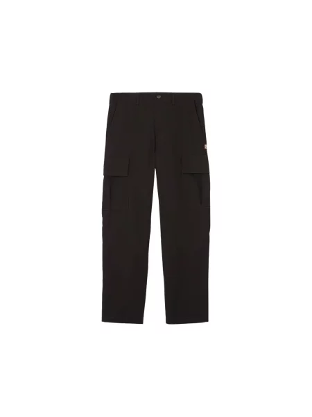 Spodnie cargo Burberry brązowe