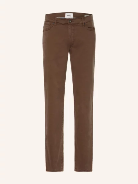 Brax Kalhoty Cadiz Straight Fit 52 chocoalte