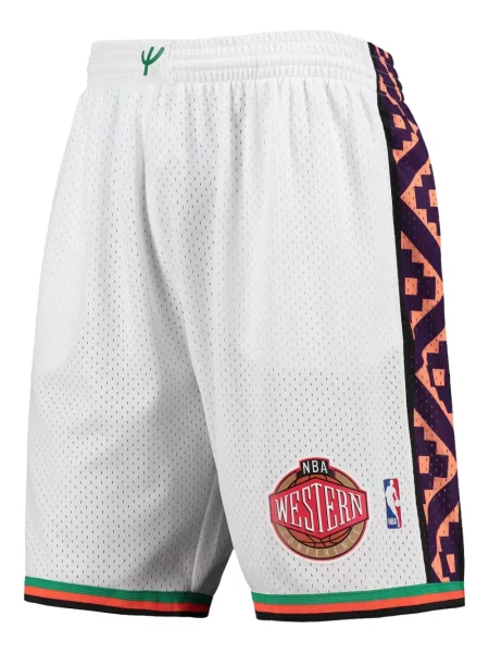 Pantaloni scurți Mitchell & Ness alb