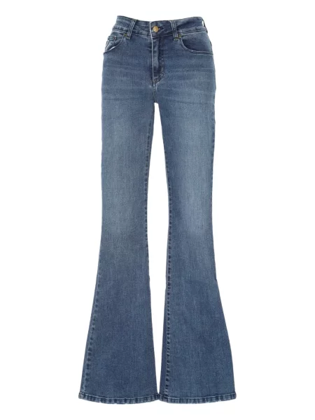 Blugi evazați Lois Jeans albastru