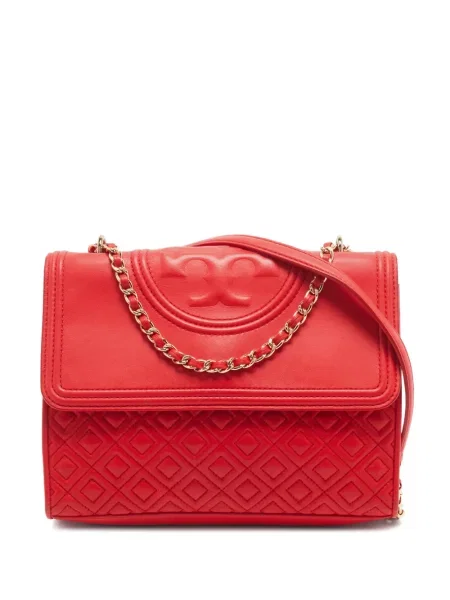 Matlasat geantă Tory Burch roșu