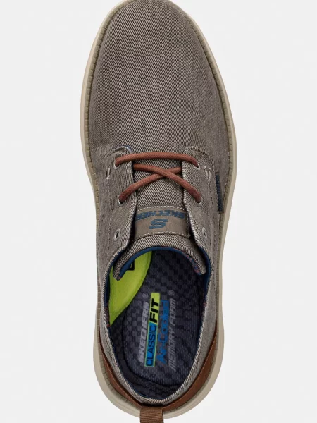 Félcipo Skechers barna