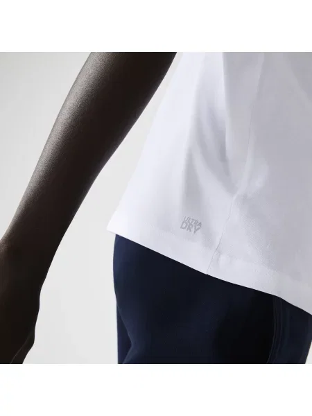 Lacoste футболка чоловіча SPORT Ultra Dry біла
