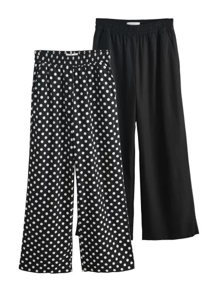 Next Hlače črna bela