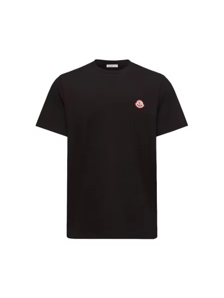 Koszulka Moncler z logo czarna