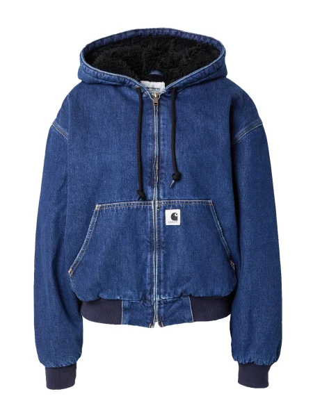 Carhartt WIP geacă din denim negru