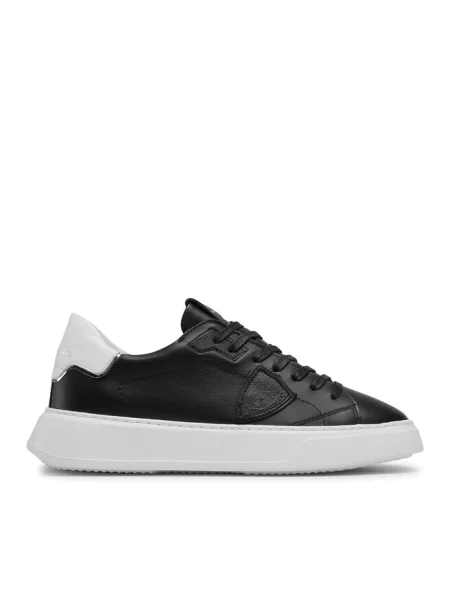 Sneakersy Philippe Model z autografem do tenisa czarne