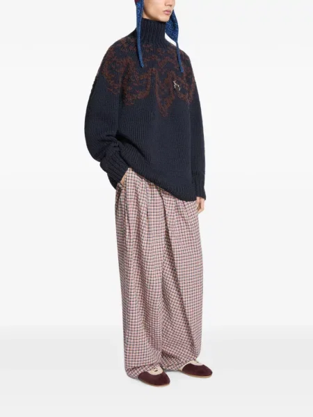 Pantaloni Dries Van Noten drapate