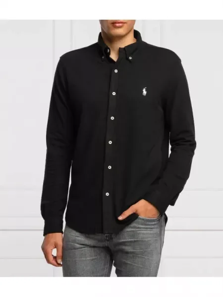 POLO RALPH LAUREN cămașă negru