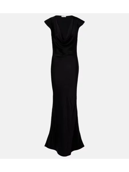 Rochie The Row din satin negru