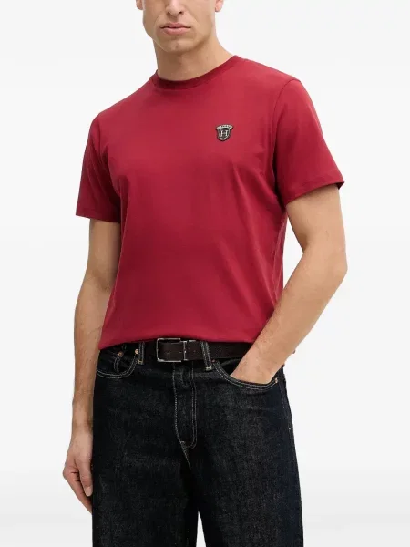 Tricou Hackett London cu autograf roșu