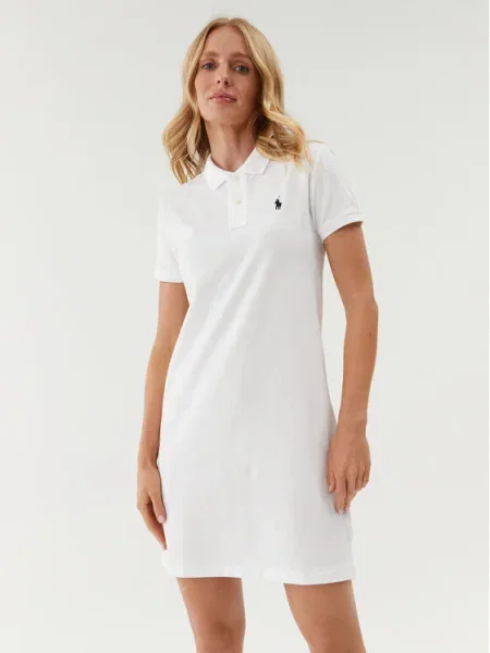 Polo Ralph Lauren Rochie de zi Polo Shirt Shop alb