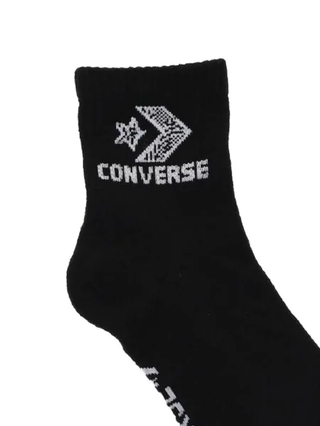 Șosete Converse din microfibră negru