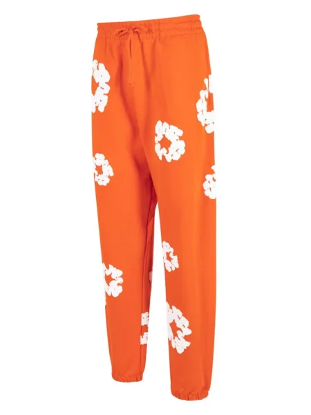 Kelnės Denim Tears oranžinė