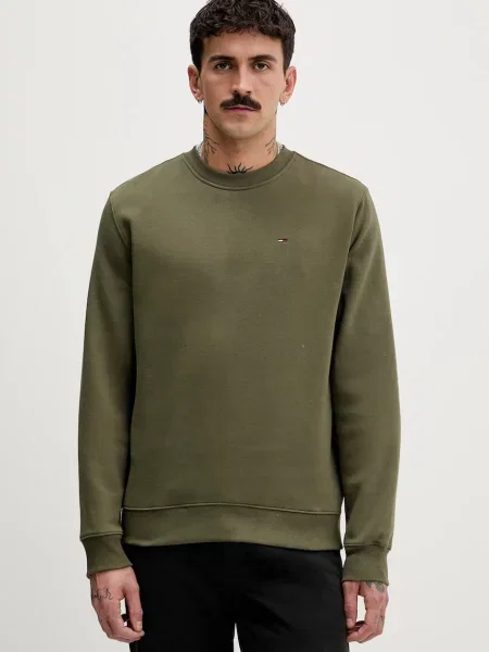 Суитчър Tommy Jeans зелено