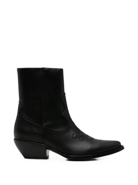 Botine Amiri din piele negru