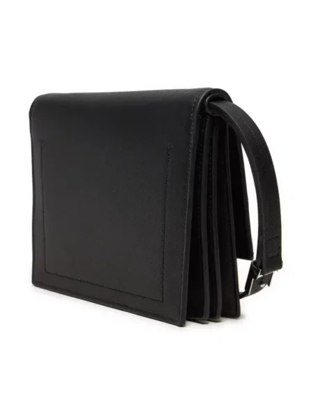 Torebka crossbody Calvin Klein skórzana czarna