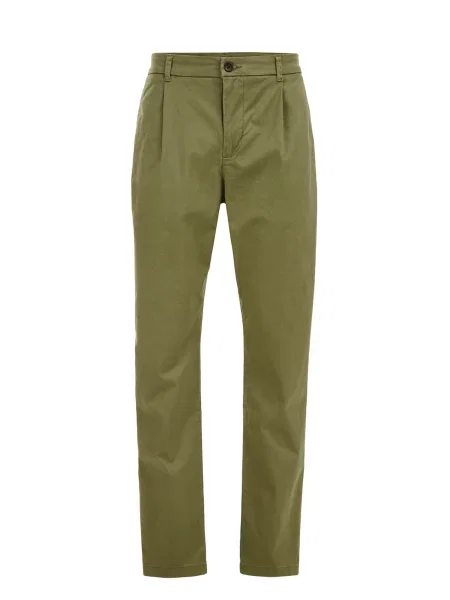 WE Fashion Chino hlače oliva
