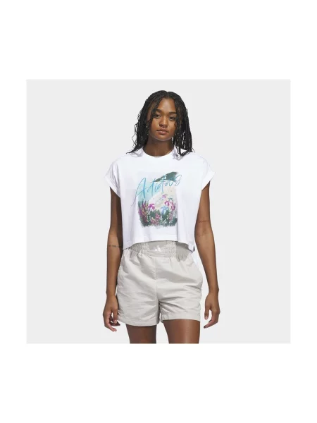 Tricou Adidas alb