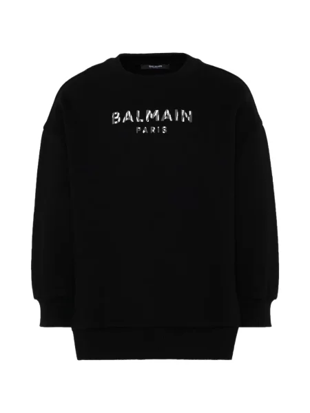 Bluza dziecięca Balmain czarna