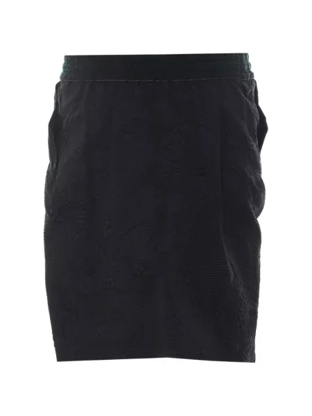 Fustă Vivienne Westwood din jacard asimetrică negru