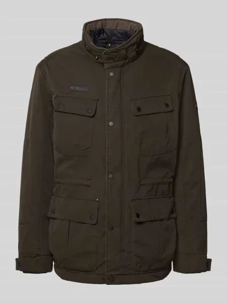 Kurtka ze stójką i z patką Camel Active