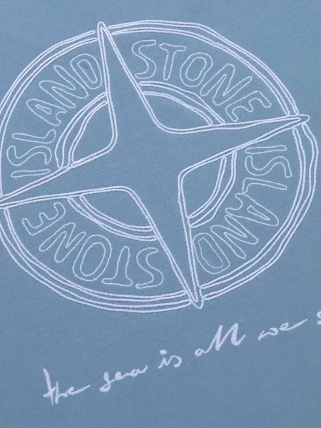 Gyerek póló Stone Island kék
