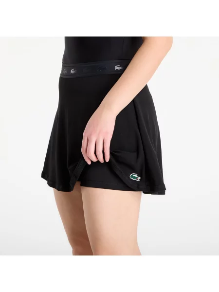 Φούστα LACOSTE Skirt Black/ Black 38 μαύρο