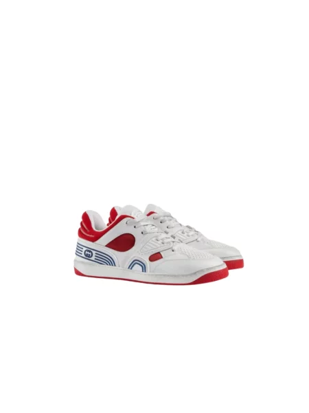 Sneakersy Gucci Basket białe