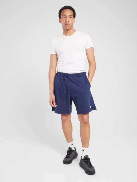 Nike Szorty Nk Club Knit granatowe