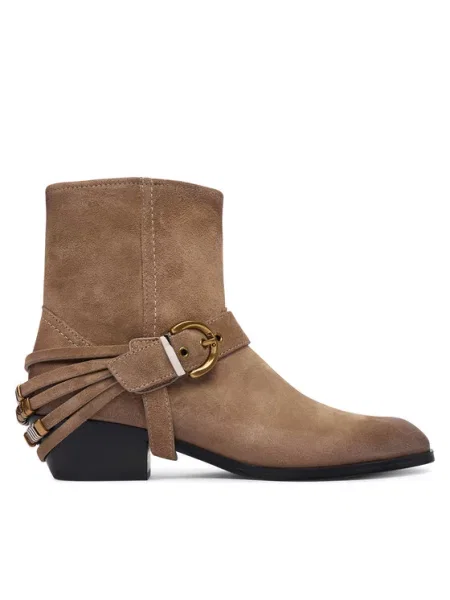 PINKO Cizme și botine cowboy Jane 07 bej