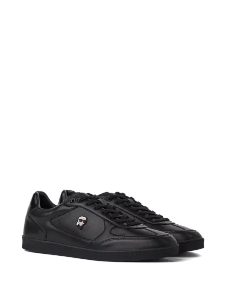 Sneakerși Karl Lagerfeld din piele negru