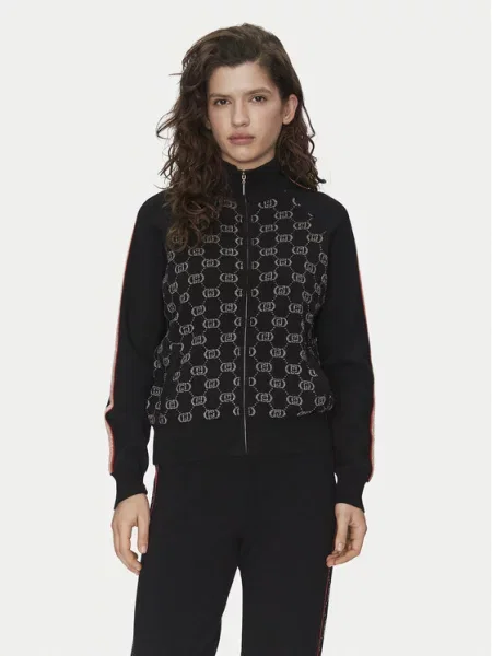 Pletena jopica Liu Jo Sport črna