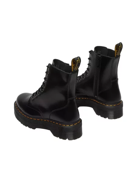 Botki Dr. Martens skórzane retro czarne