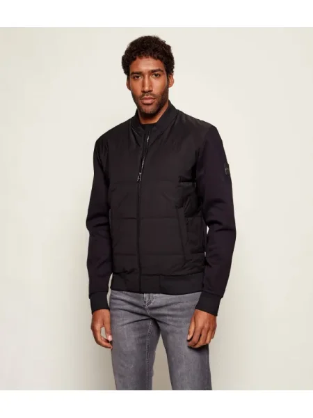 BOSS BLACK Geacă bomber H-Skiles | Regular Fit negru