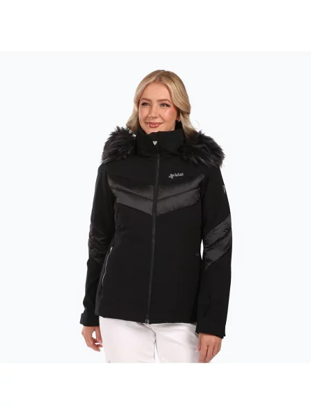 Geacă de schi pentru femei Kilpi Lin black negru