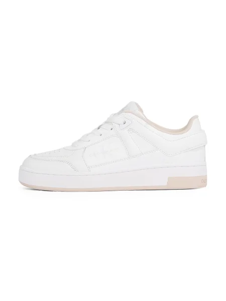 Sneakerși Calvin Klein Jeans alb