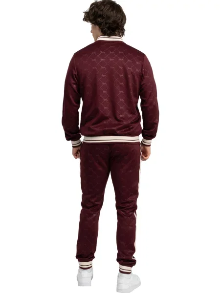 Спортивний костюм Lonsdale Ashwell поліестер/еластан червоний