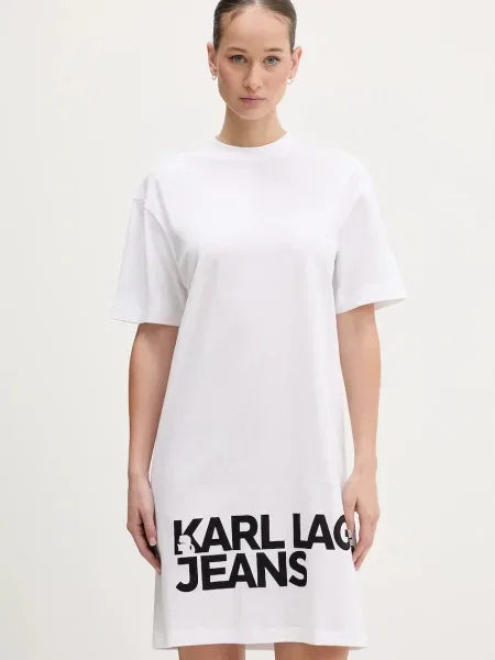 KARL LAGERFELD JEANS Rochie negru alb