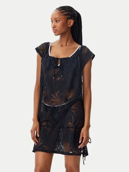 Obleka za na plažo Banana Moon črna