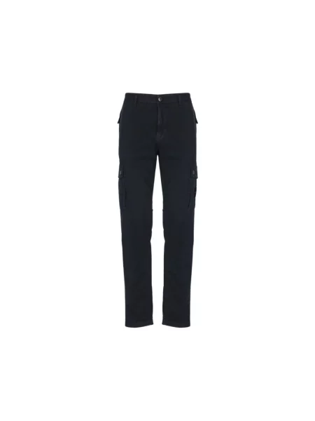 Spodnie cargo Stone Island z kamieniami niebieskie